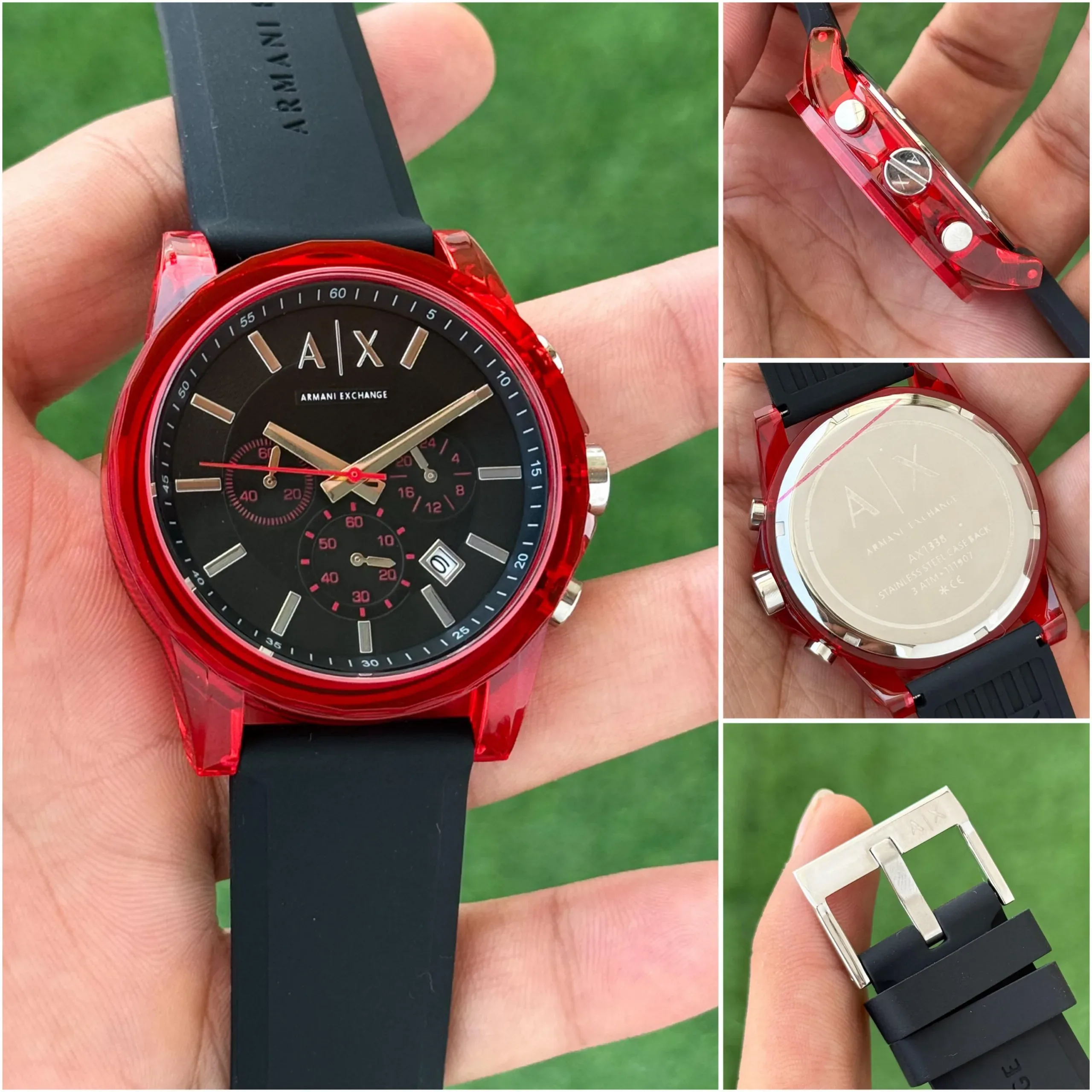ARMANI EXCHANGE 7AAA ORIGINAL BLACK DIAL - Image 5