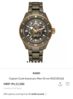 RADO CAPTION COOK R32150162 7AAA PREMIUM AUTOMATIC - Image 2