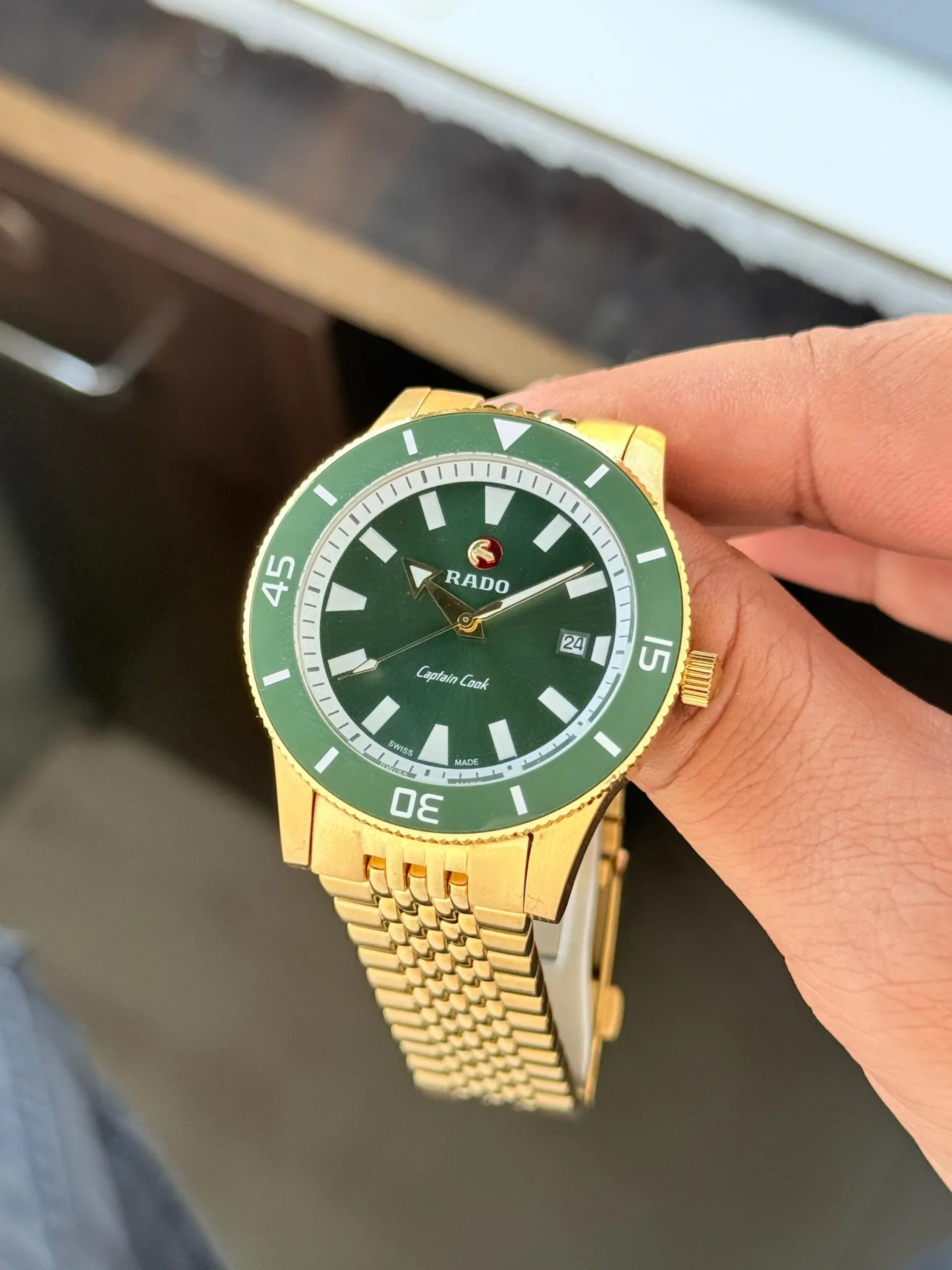 RADO CAPTION COOK 7AAA PREMIUM GREEN DIAL - Image 4