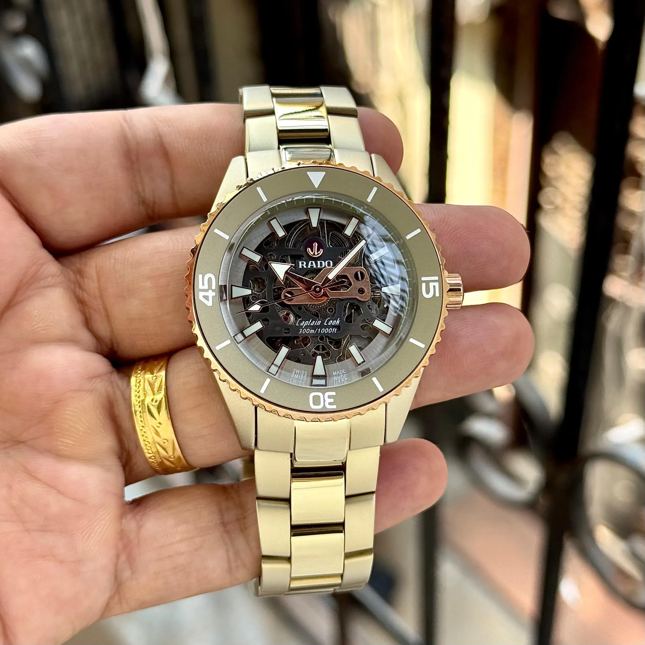 RADO CAPTION COOK HIGH-TECH TRANSPARENT SKELETON DIAL - Image 2