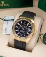 ROLEX SKY-DWELLER BLACK DIAL AUTOMATIC