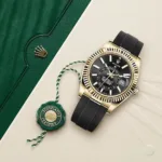 ROLEX SKY-DWELLER BLACK DIAL AUTOMATIC - Image 4