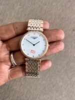 LONGINES ONE CLICK KING SILVER DIAMOND WHITE DIAL - Image 2