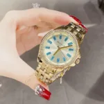 MICHAEL KORS MK7366 MINI PILOT GOLD TONE - Image 4