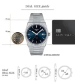 TISSOT PRX  7AAA ULTRA PREMIUM BLUE DIAL - Image 3