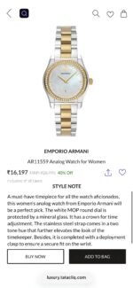 EMPORIO ARMANI FEDERICA AR11559 7AA PREMIUM - Image 3