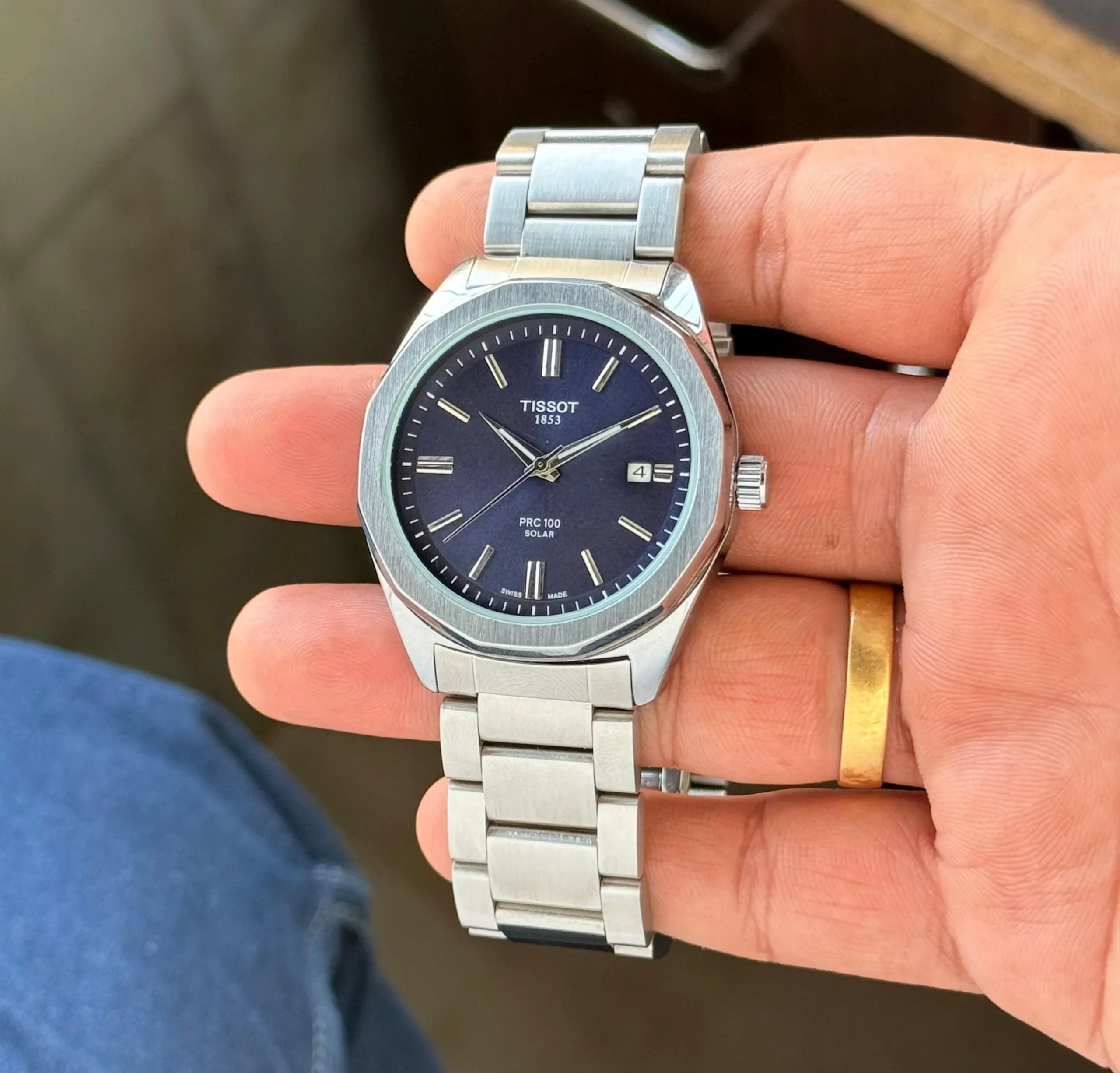 TISSOT PRC-100 SOLAR AUTOMATIC BACK OPEN - Image 4