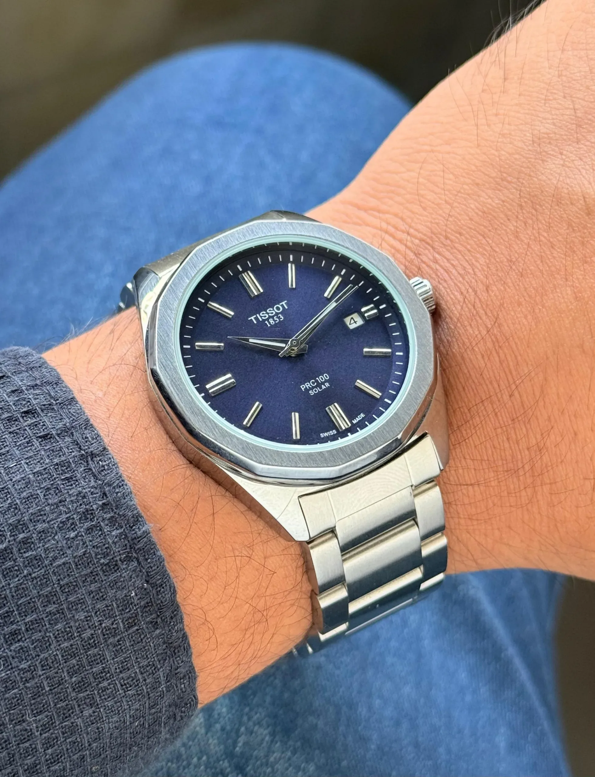 TISSOT PRC-100 SOLAR AUTOMATIC BACK OPEN - Image 3