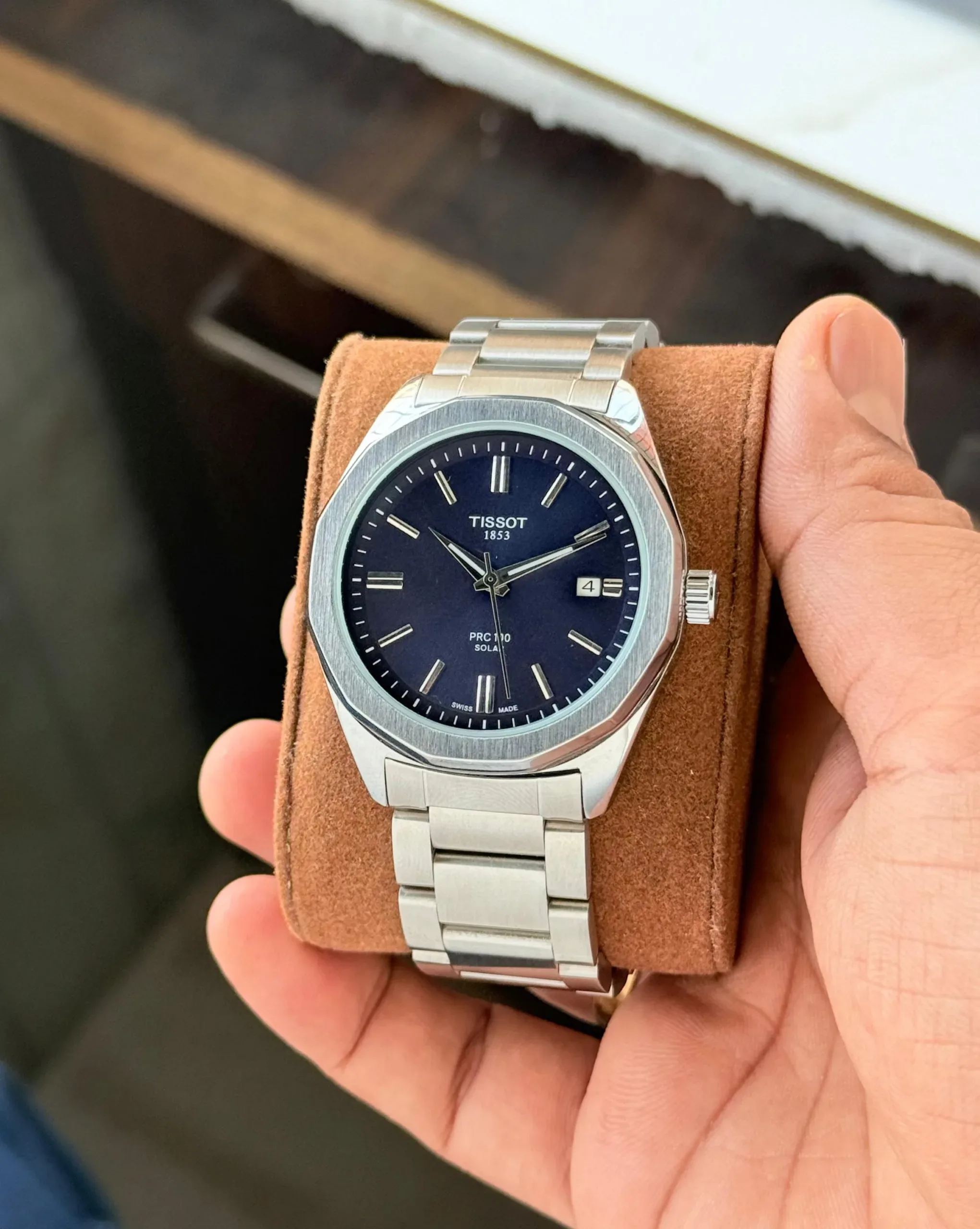 TISSOT PRC-100 SOLAR AUTOMATIC BACK OPEN - Image 1