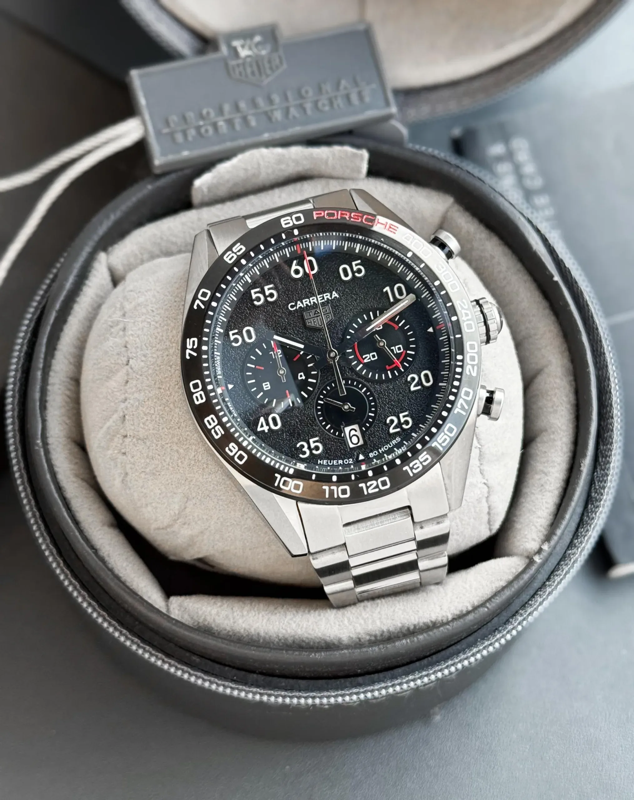 TAG HEUER 7AA PREMIUM ORIGINAL BLACK DIAL - Image 5