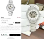 FOSSIL AUTOMATIC SKELETON DIAL 7AA PREMIUM