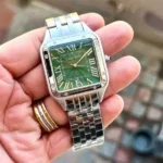 CARTIER PANTHERE DE 7AA PREMIUM GREEN ROMAN DIAL - Image 3
