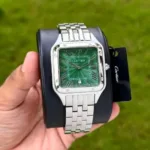CARTIER PANTHERE DE 7AA PREMIUM GREEN ROMAN DIAL