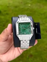 CARTIER PANTHERE DE 7AA PREMIUM GREEN ROMAN DIAL