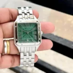 CARTIER PANTHERE DE 7AA PREMIUM GREEN ROMAN DIAL - Image 2