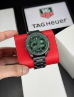 TAG HEUER CARRERA CR7 BLACK WITH GREEN DIAL - Image 2