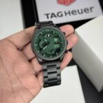 TAG HEUER CARRERA CR7 BLACK WITH GREEN DIAL