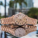 ROLEX DAY-DATE RAINBOW  DIAMOND DIAL 7AAA PREMIUM - Image 3