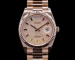 ROLEX DAY-DATE RAINBOW  DIAMOND DIAL 7AAA PREMIUM - Image 2