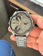 DIESEL MR.DADDY 2.0 DZ7313 GREY BLACK DIAL - Image 3