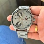 DIESEL MR.DADDY 2.0 DZ7313 GREY BLACK DIAL