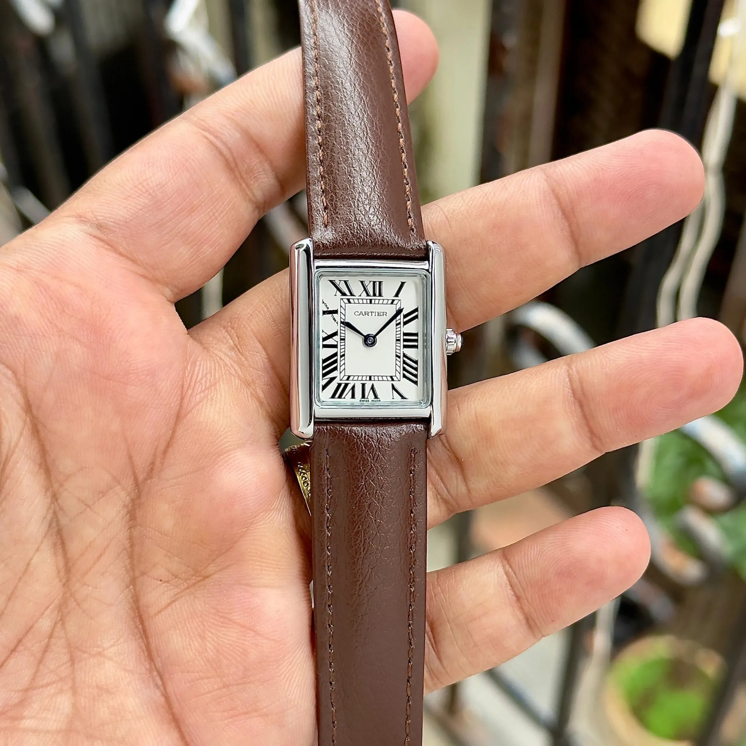 CARTIER TANK CLASSIC MUST DE WHITE DIAL - Image 2