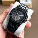 PATEK PHILIPPE NAUTILUS STAINLESS STEEL BLACK - Image 4