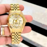 ROLEX SKY-DWELLER REFERENCE 336938 STAINLESS STEEL GOLDEN