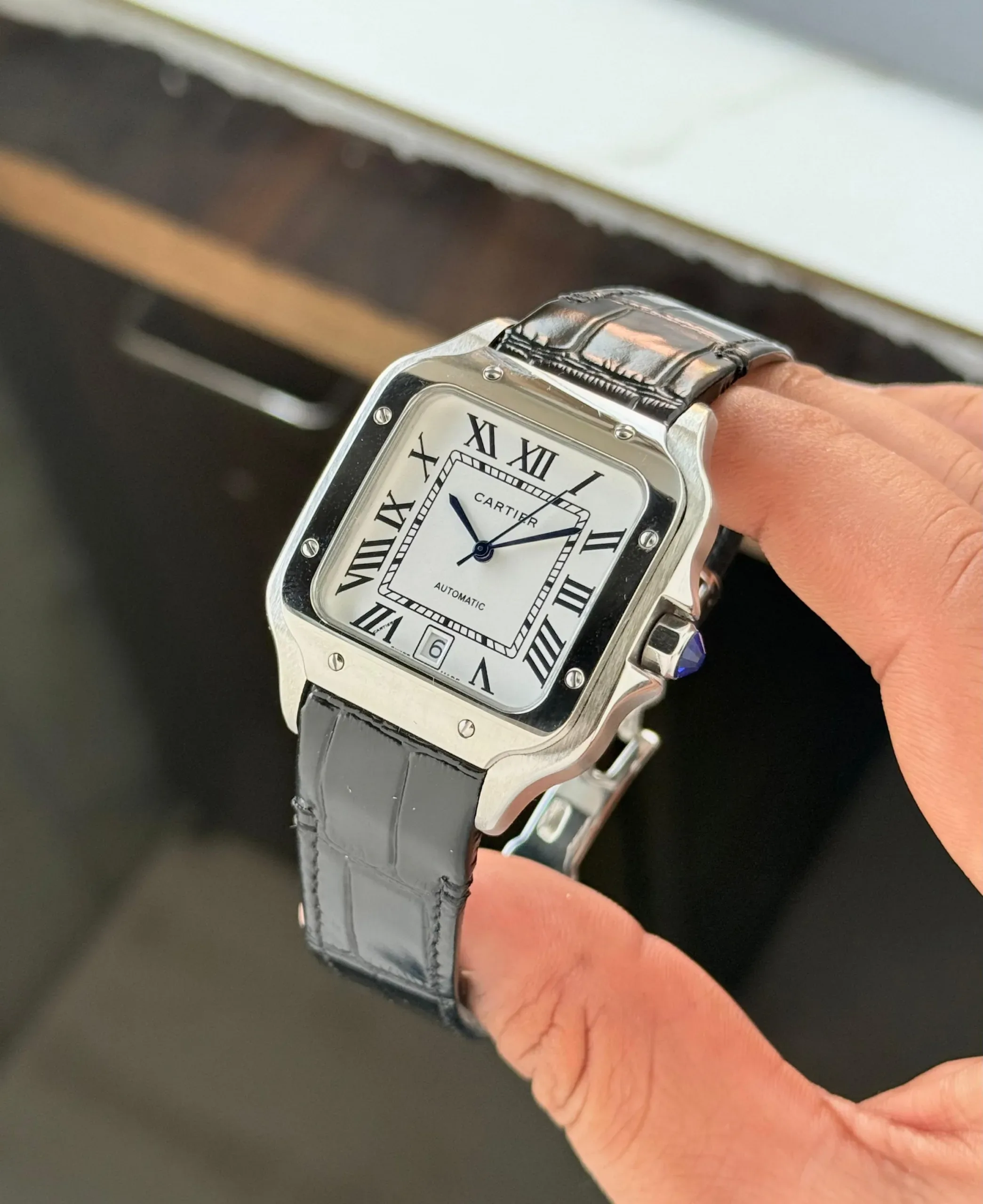 CARTIER SANTOS GEOMETRIC SHAPE 7AA ULTRA PREMIUM - Image 2
