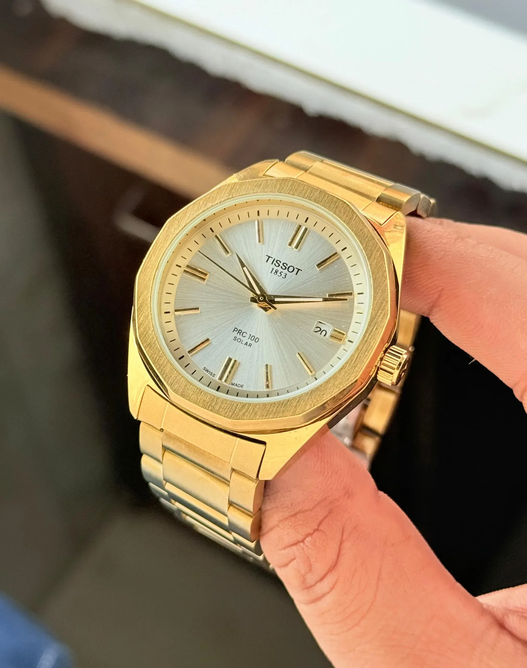 TISSOT PRC-100 SOLAR AUTOMATIC BACK OPEN - Image 3