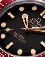 OMEGA SEAMASTER DIVER 7AA PREMIUM AUTOMATIC BLACK DIAL - Image 3