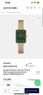 DANIEL WELLINGTON QUADRO LUMINE PIANO DW00100579K 7AA PREMIUM - Image 4