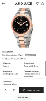 MASERATI LIFESTYLE COMPETITION 7AA PREMIUM BLACK - Image 6