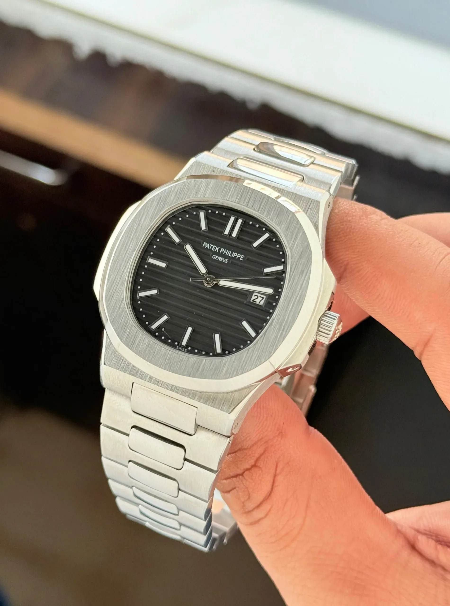 PATEK PHILIPPE NAUTILUS PREMIUM STAINLESS STEEL - Image 1