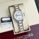 LONGINES ELEGANT CLASSIC 7AAA PREMIUM WHITE AND SILVER CERAMIC