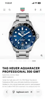 TAG HEUER AQUARACER GMT 7AA ULTRA PREMIUM AUTOMATIC - Image 2