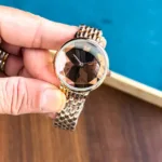 SWAROVSKI CRYSTAL LAKE 7A PREMIUM ROSE GOLD WITH BROWN DIAL - Image 2