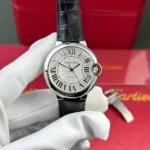 CARTIER UNISEX BALLON BLUE WSBB0028 7AAA AUTOMATIC WHITE DIAL - Image 2