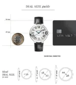 CARTIER UNISEX BALLON BLUE WSBB0028 7AAA AUTOMATIC WHITE DIAL - Image 3