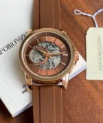 Armani Exchange  Brown Dial - Image 3
