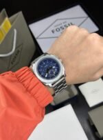 Fossil Silver Blue Dial - Image 3