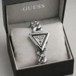 Guess Silver Triangle Dial