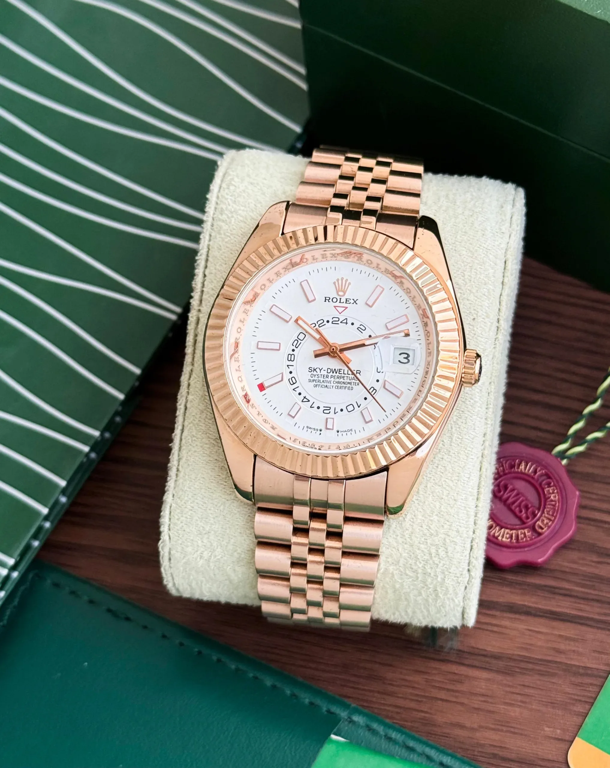 WhatsApp Image 2026-03-26 at 3.22.27 PM Rolex Sky-Dweller Rosegold - Image 1