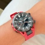 Casio Edifice Ecb-2200 Red Analog