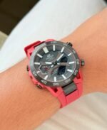 Casio Edifice Ecb-2200 Red Analog