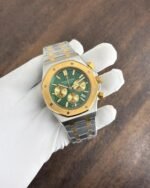 Audemars Piguet Royal Oak Green Dial - Image 4