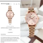 Emporio Armani Rose Gold Diamond Dial - Image 2