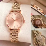 Emporio Armani Rose Gold Diamond Dial - Image 3