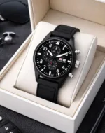 IWC Schaffhausen Gun pilot Chronograph