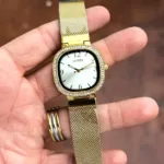 Guess Golden White Dial - Image 4